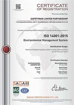 Safetyman ISO 14001 - 310